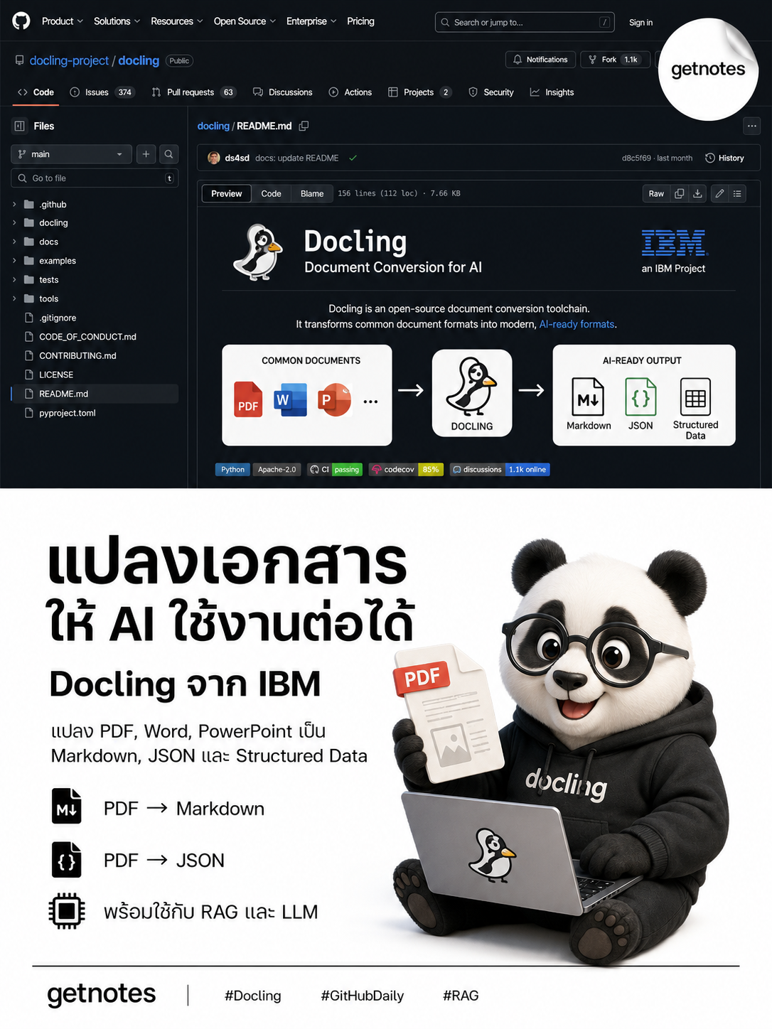🚀 เปลี่ยนไฟล์ PDF ให้เป็นข้อมูลพร้อมใช้กับ AI